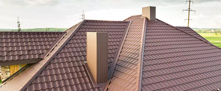 Residential Chimney Flashing Restoration in Torrington, CT