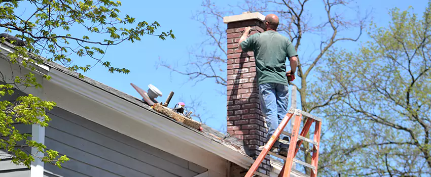 Vinyl and PVC Chimney Flashing Installation in Torrington, CT